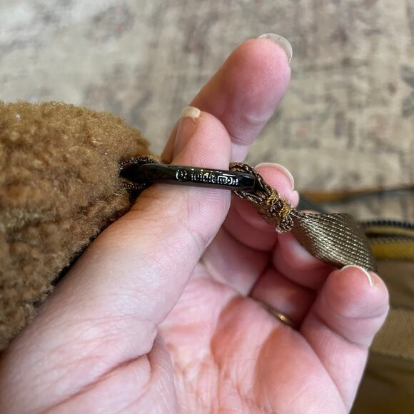 NWOT Lululemon Modular Phone Crossbody Bag Sherpa Fleece Burnt Caramel EUC - Picture 14 of 16